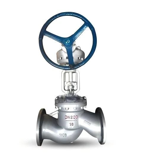 Nerjaveèi asye Bevel Gear Globe Valv